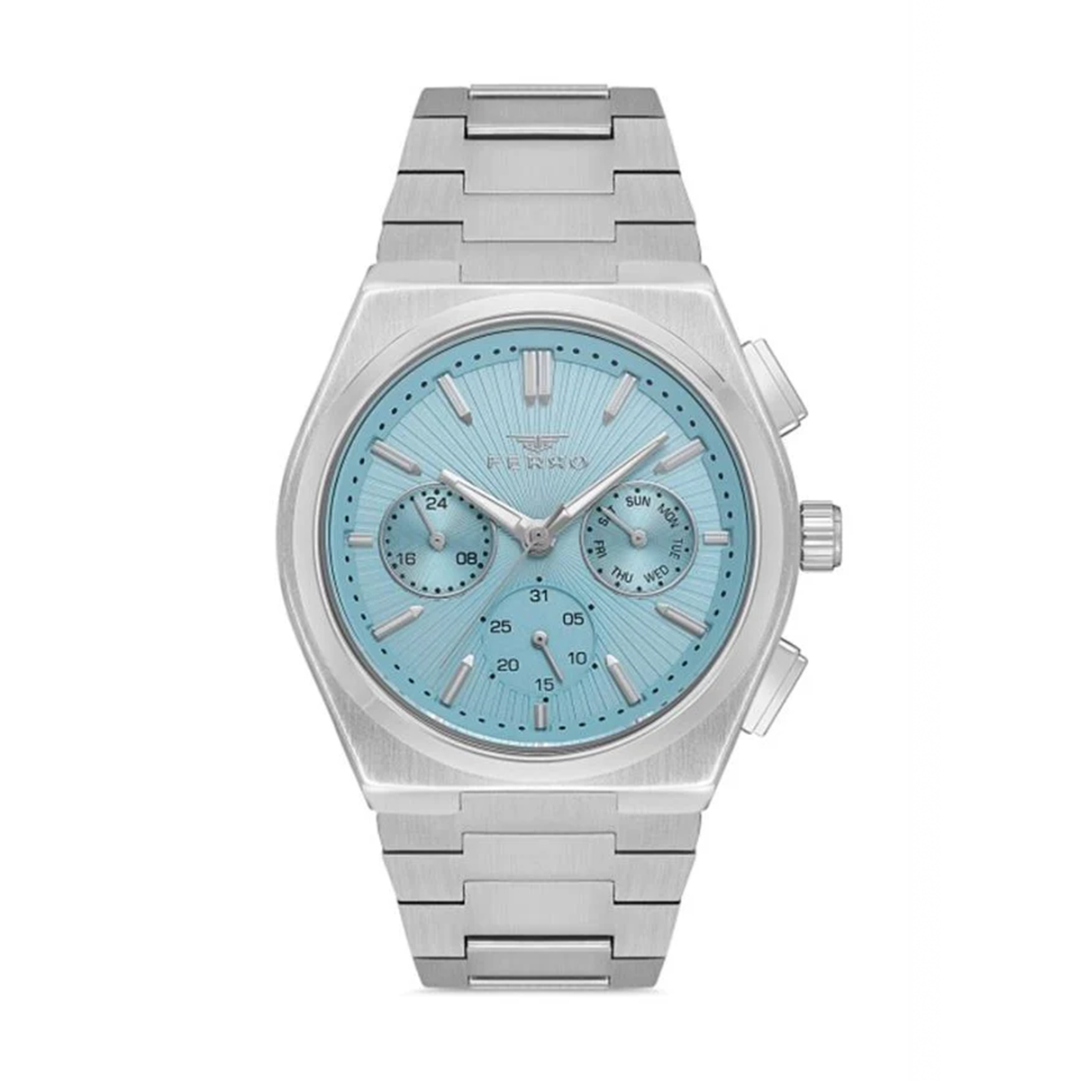 MONTRE FERRO HOMME M.FONCTION ACIER